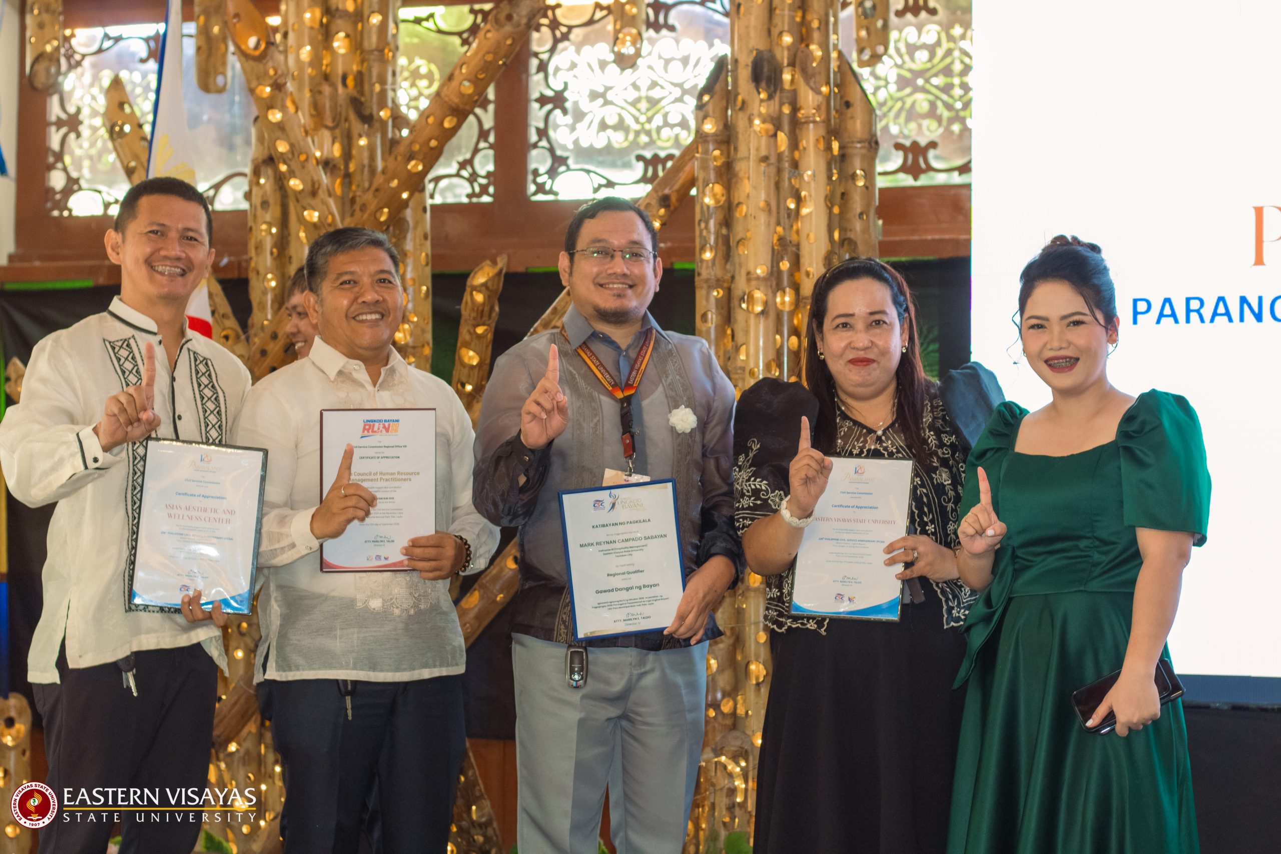 EVSU honored at CSC’s Pagpupugay 2026: Parangal sa mga Lingkod Bayani