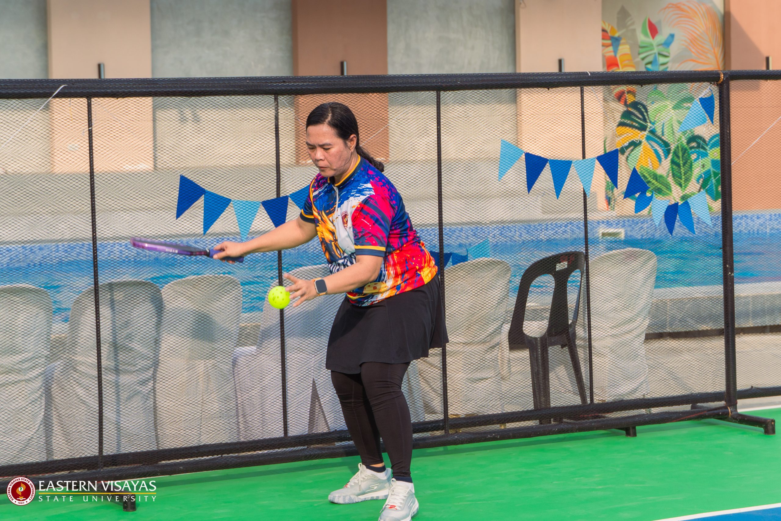 Serving Up Wellness; EVSU employees take to the Pickleball Court for Teachers’ Day