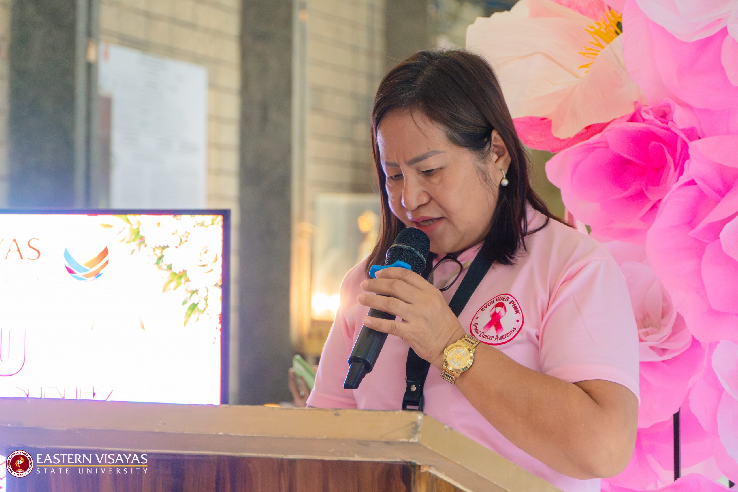 EVSU commemorates Breast Cancer Awareness Month with Pink Exhibit 2026 and Health Forum