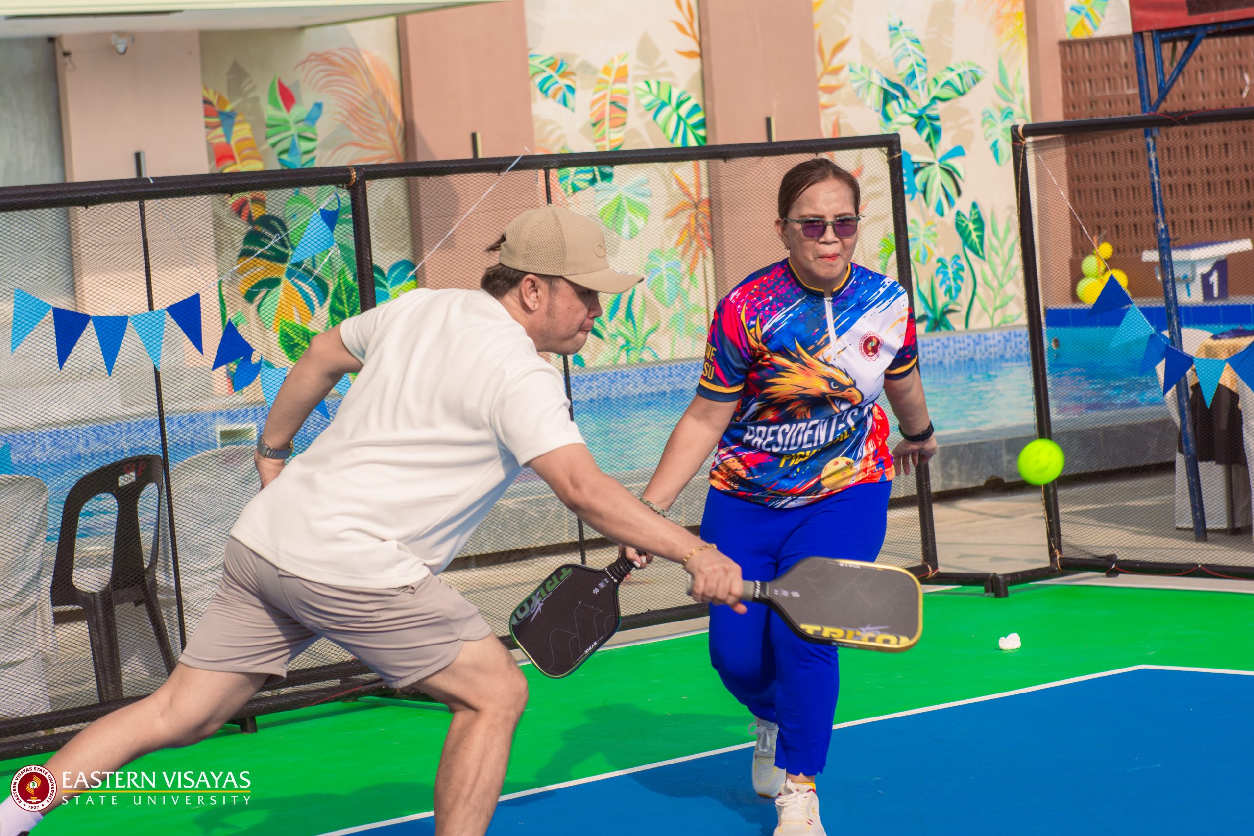 Serving Up Wellness; EVSU employees take to the Pickleball Court for Teachers’ Day