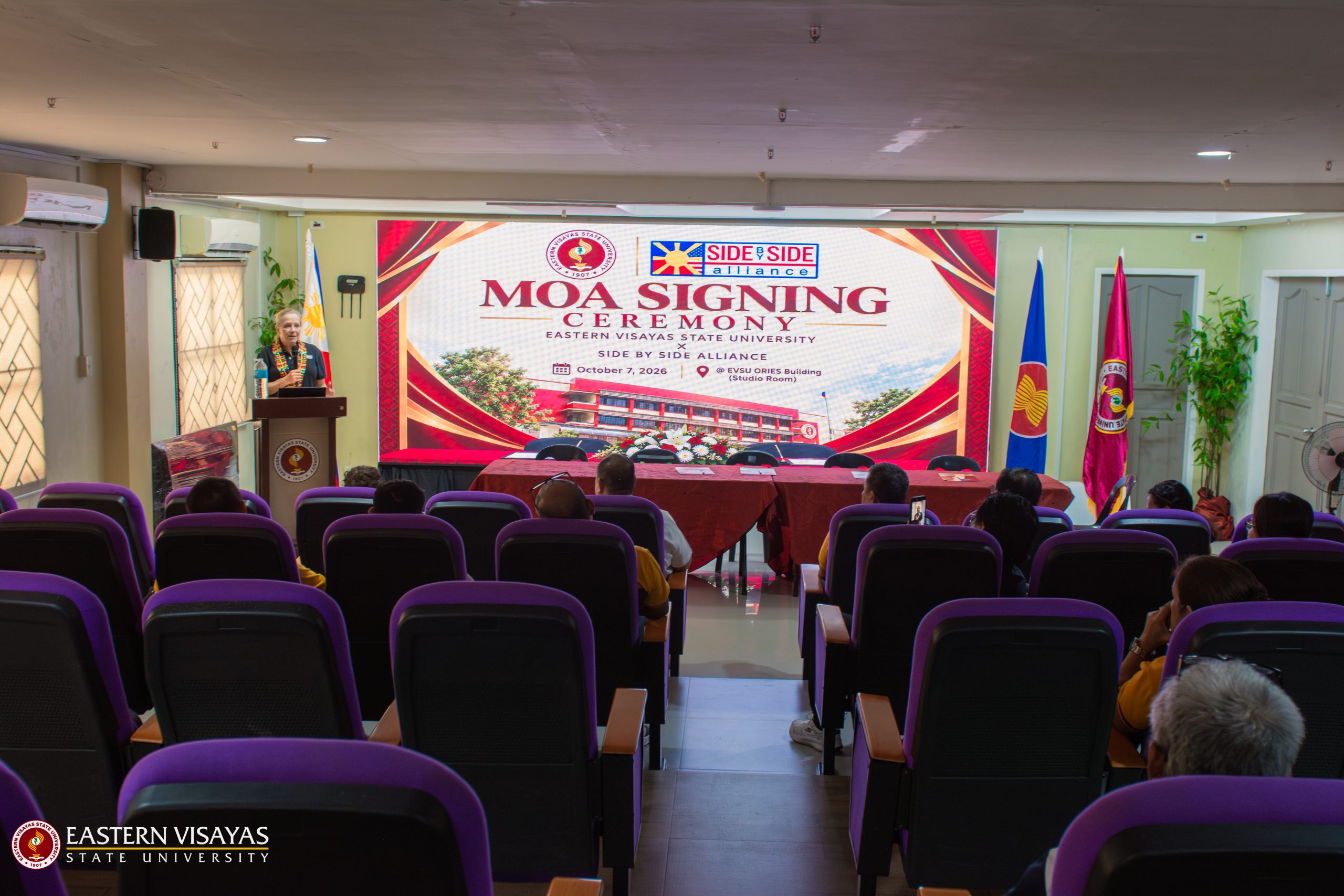 EVSU and Side-by-Side Alliance reinforce partnership for sustainable community development